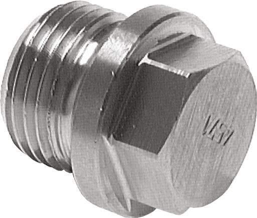 Verschlussstopfen Außenskt. G 1", V4A