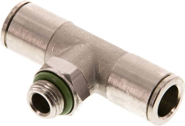 T-Steckanschluss G 1/8"-8mm, IQS-MSV (Hochtemperatur), Dichtung FKM