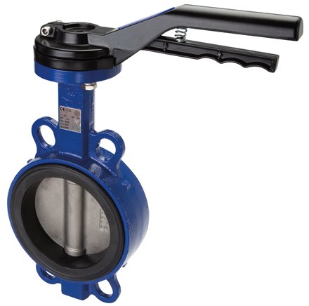 Zwischenflanschklappe DN32-PN16 (DIN) GGG40/Edelstahl/NBR
