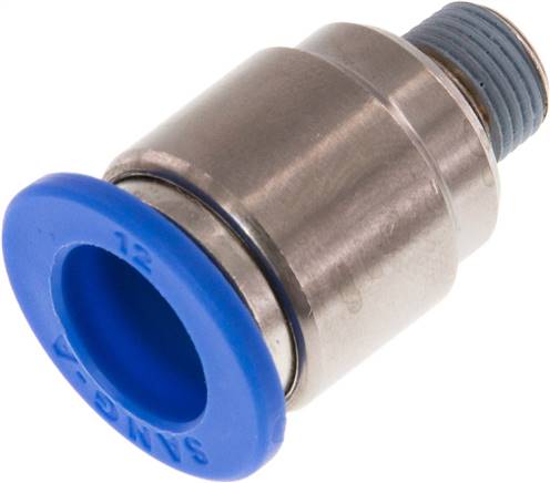 Gerader Steckanschluss R 1/8"-12mm, IQS-Standard m. Innens