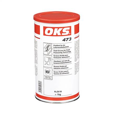 OKS 473, Fließfett für die Lebensmittelt. NLGI Klasse 00 - 1 kg