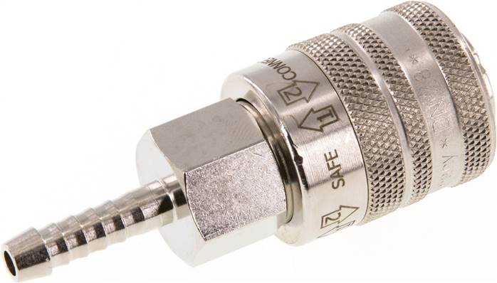 Sicherheits-Schnellkupplung (NW7,2) 6 (1/4")mm Schlauch, Standard