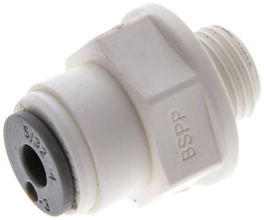 Gerader Steckanschluss G 1/8"-5/32" (3,97 mm), IQS-LE (EPDM-Dichtung)
