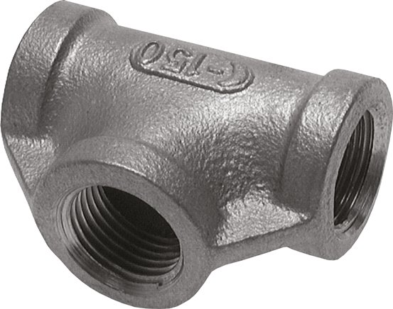 T-Stück Rp 3/8" (IG), 1.4408