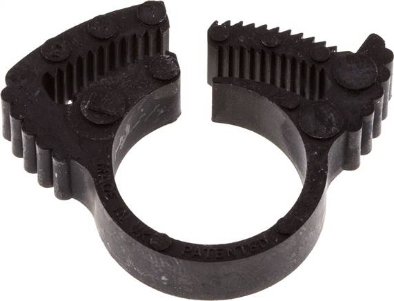 Schnapp-Schlauchschelle, Nylon, 15 - 17mm