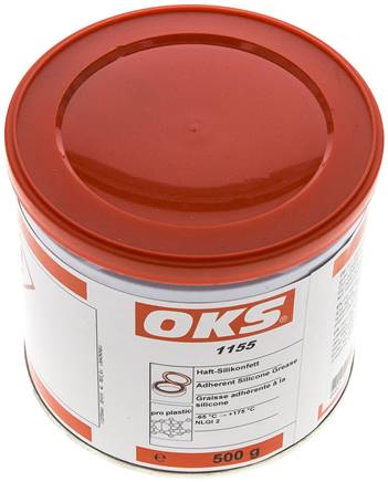 OKS 1155, Haft-Silikonfett - 500 g Dose