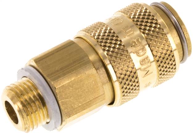 Schnellkupplung (NW5) G 1/8"(AG), Messing