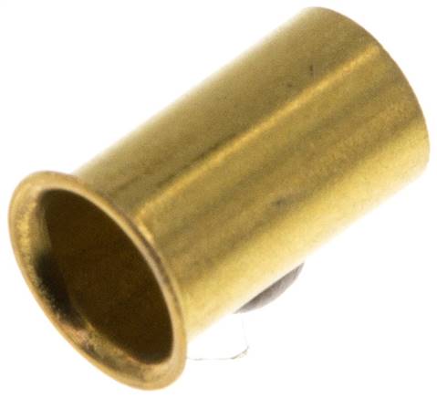 Verstärkungshülse für Rohr 12x9,0 mm, Messing