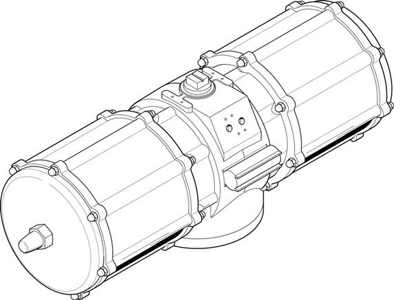 FESTO DAPS-4000-090-RS3-F25 (561695) Schwenkantrieb