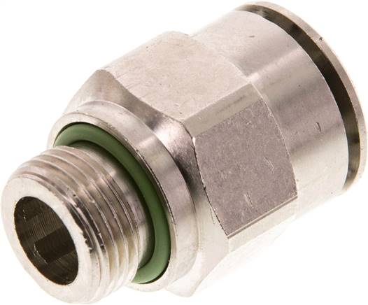 Gerader Steckanschluss G 3/8"-16mm, IQS-MSV (Hochtemperatur), Dichtung FKM