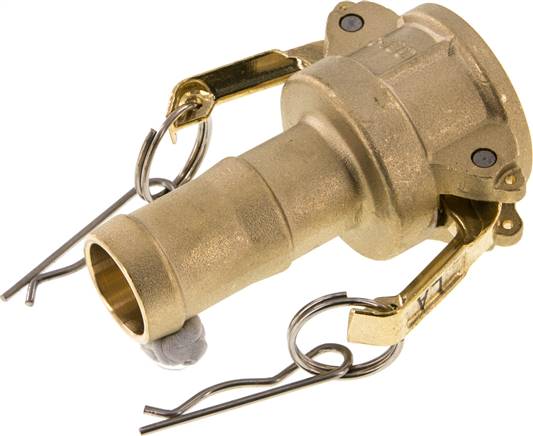Kamlock-Kupplung (C) 25 (1")mm Schlauch, Messing