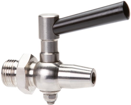 Edelstahl-Probierhahn G 3/8", PN 6