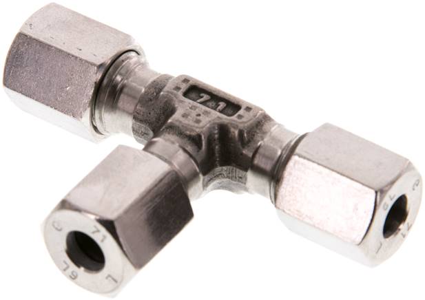 T-Schneidringverschraubung 6 L (M12x1,5), 1.4571