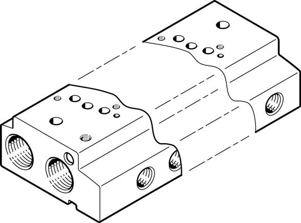 FESTO VABM-C7-12W-G18-6 (549652) Anschlussleiste