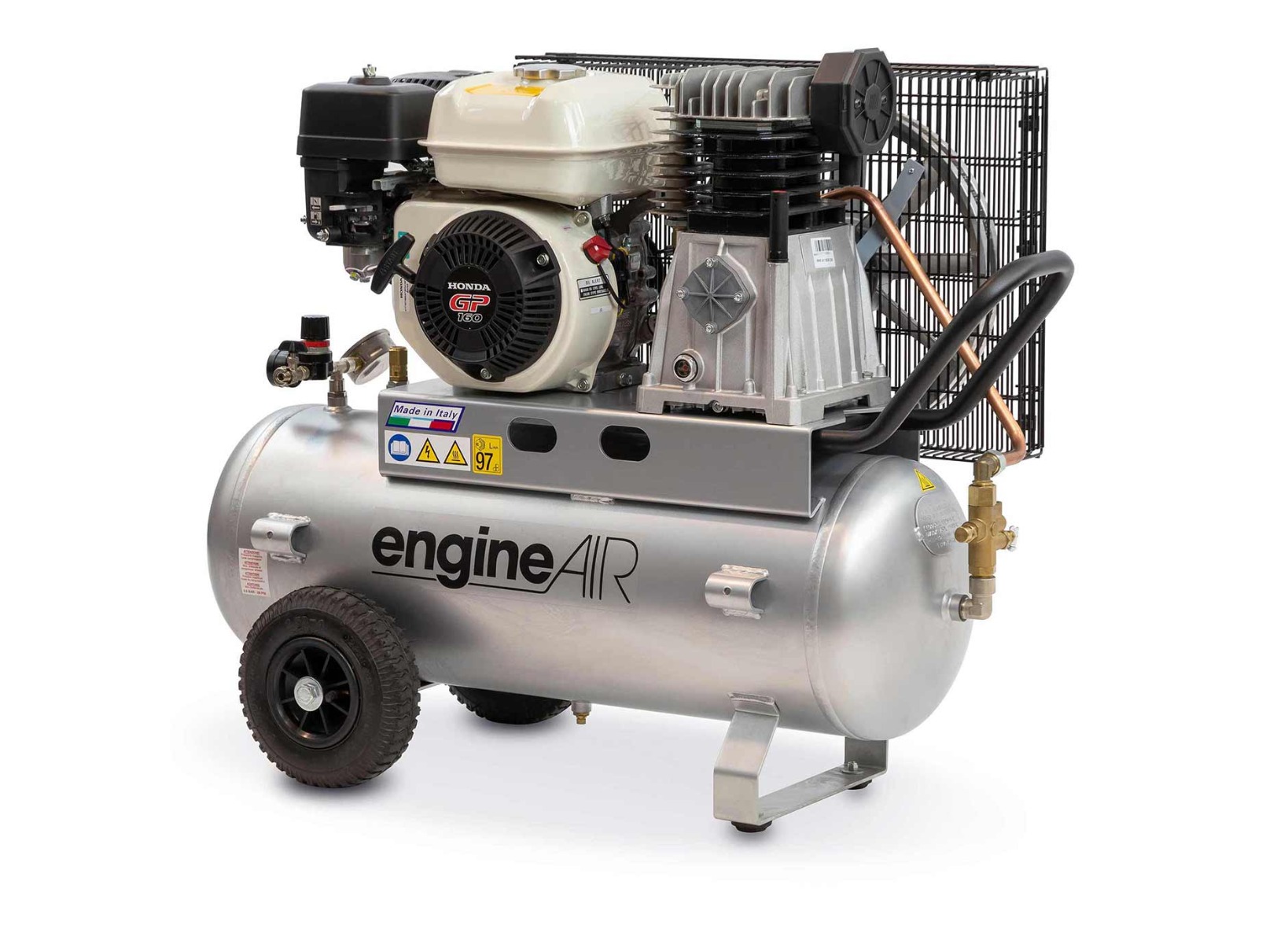 Kolbenkompressor mit Benzinmotor Typ engineAIR 5/50