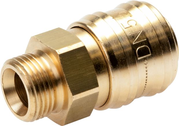 Schnellkupplung (ARO/ORION) G 3/8"(AG), Standard, NW 5,5