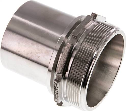Gewindetülle, EN14420-5 G 3"-75 (3")mm, 1.4408