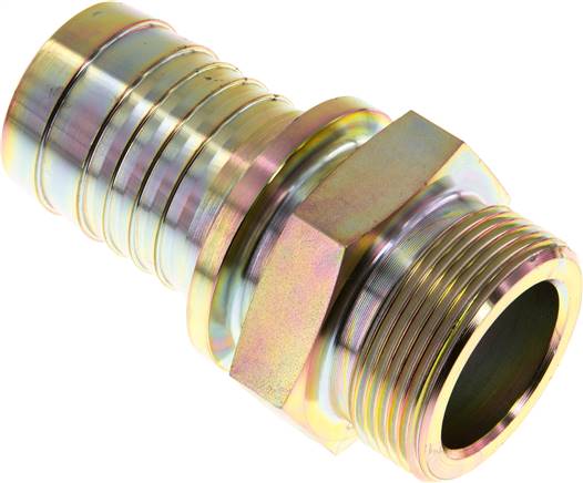 Gewindetülle, Sicherungsbund G 1-1/2"-38 (1-1/2")mm, Stahl verzinkt