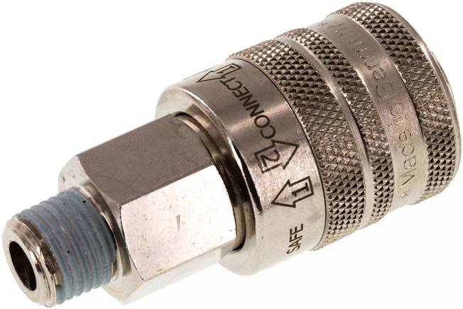 Sicherheits-Schnellkupplung (NW7,2) R 1/4"(AG), Standard
