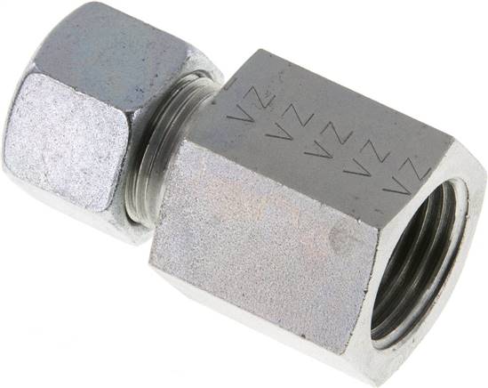 Aufschraub-Schneidringverschr. G 1/2"-12 L (M18x1,5), Stahl verzinkt