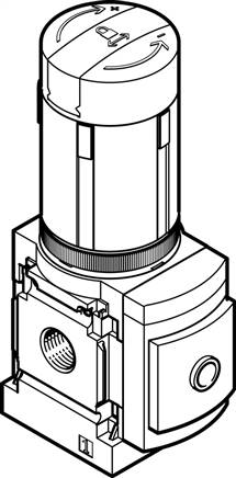 FESTO MS4-LR-1/8-D6-A8 (543519) Druckregelventil