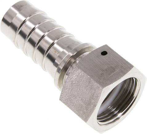 Schlauchtülle, DIN EN 14423 G 1"-25x40mm, 1.4301