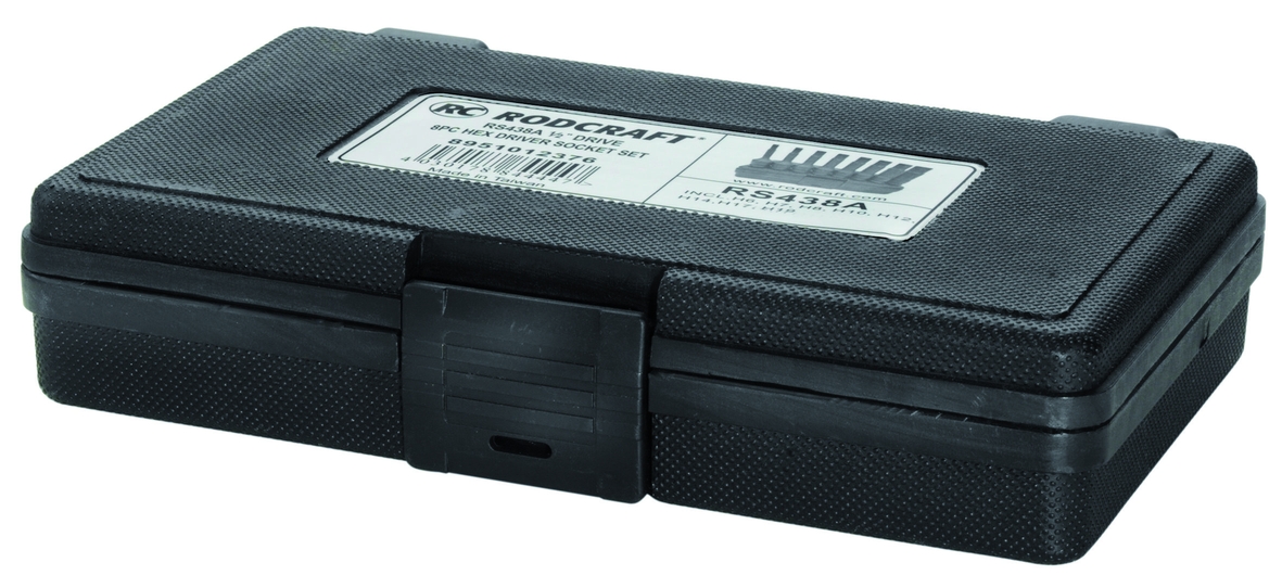 Rodcraft Stecknusssatz für Innensechskantschrauben G1/2 RS438A