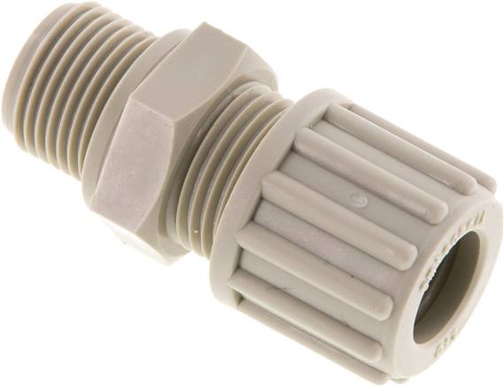 Gerade Verschraubung G 3/8"-12x9mm, Polypropylen