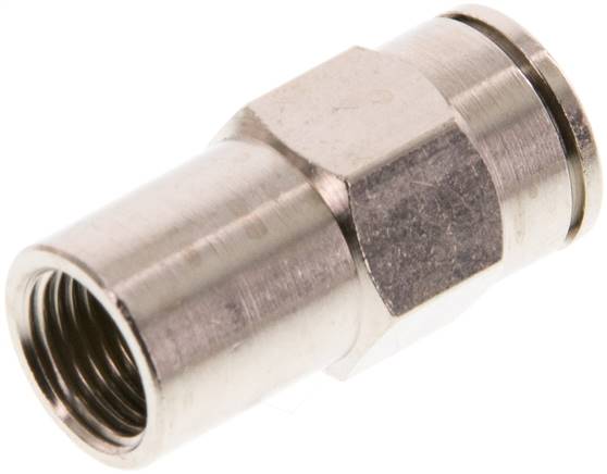 Steckanschluss m. Innengew. G 1/8"-8mm, IQS-MSV (Hochtemperatur), Dichtung FKM