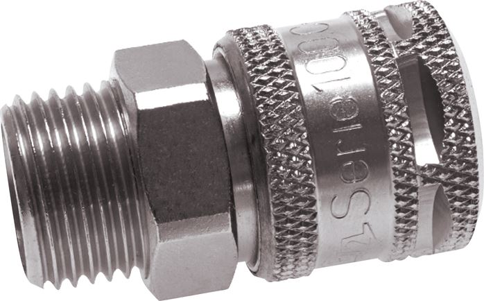 Sicherheits-Schnellkupplung (NW7,2) G 1/2"(AG), Eco