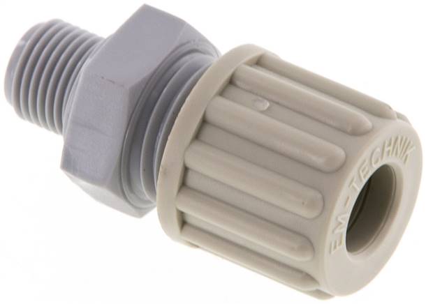 Gerade Verschraubung G 1/8"-8x6mm, PA
