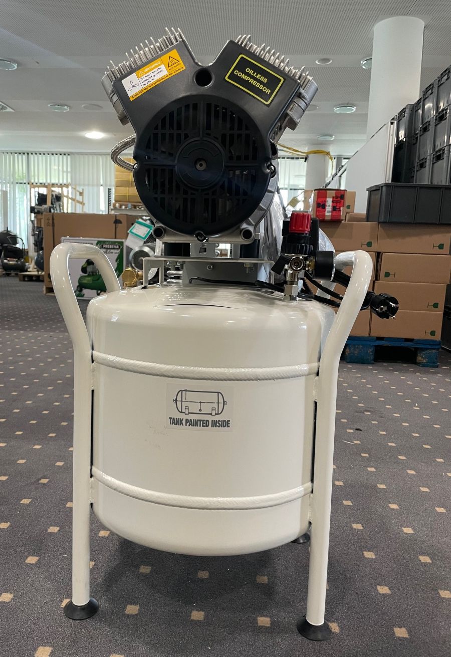 CLEANAIR compressore oil-free CLR 15/50 T 1.5HP 50L (230V)