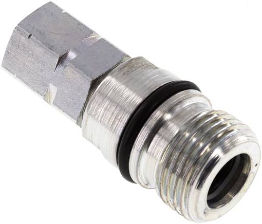 Hydraulik-Schraubkupplung, Muffe Baugr.1, G 1/4"(IG)