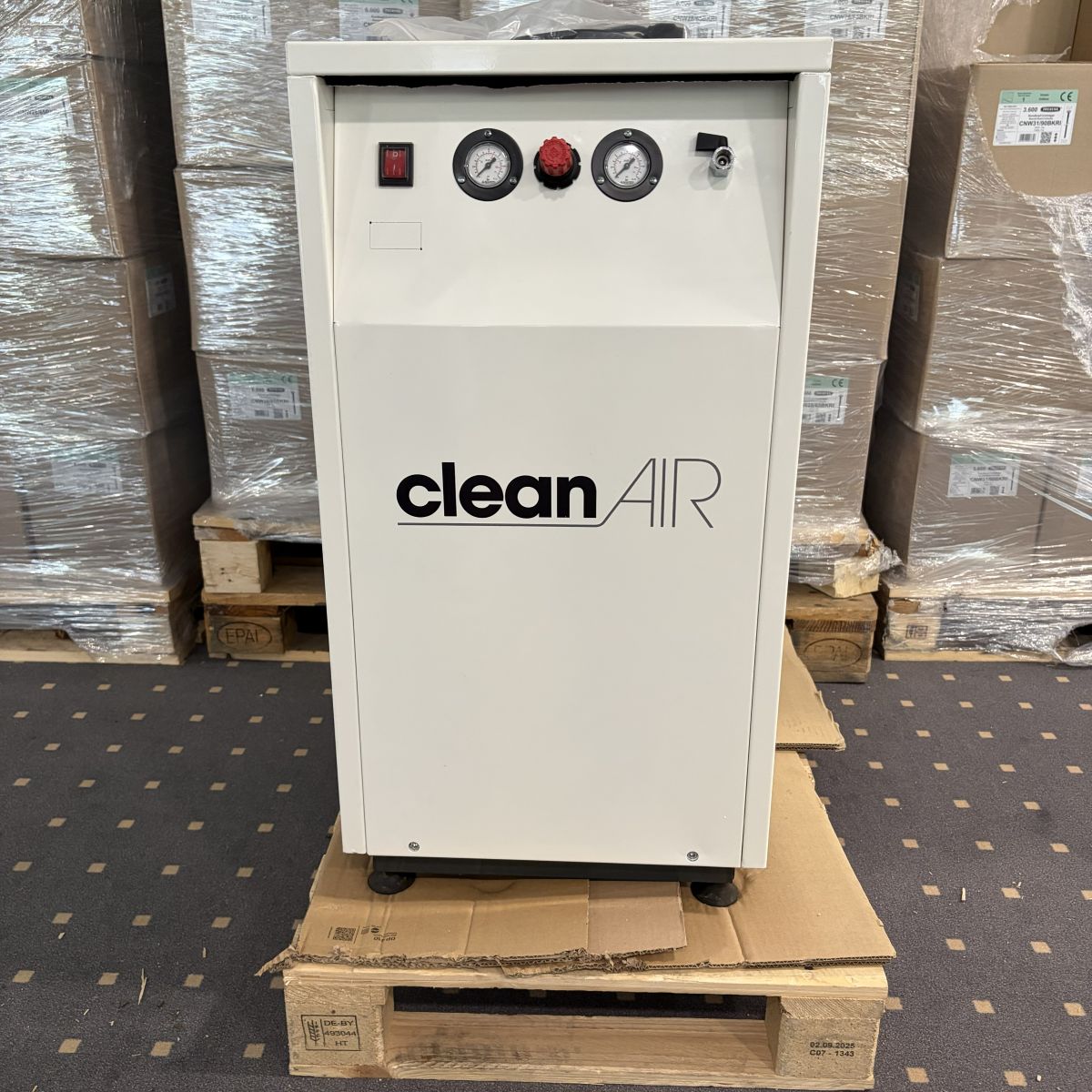 CLEANAIR compressore oil-free CLR 20/30 S T 2HP 30L (230V)
