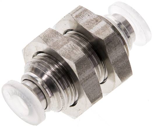 Schott-Steckanschluss 4mm, IQS-PP, Polypropylen mit Edelstahl-Gewinde