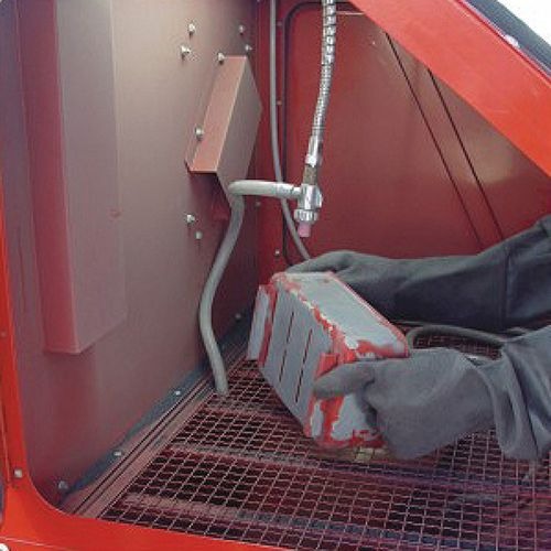 Druckluft-Sandstrahlkabine UNICRAFT SSK  2,5