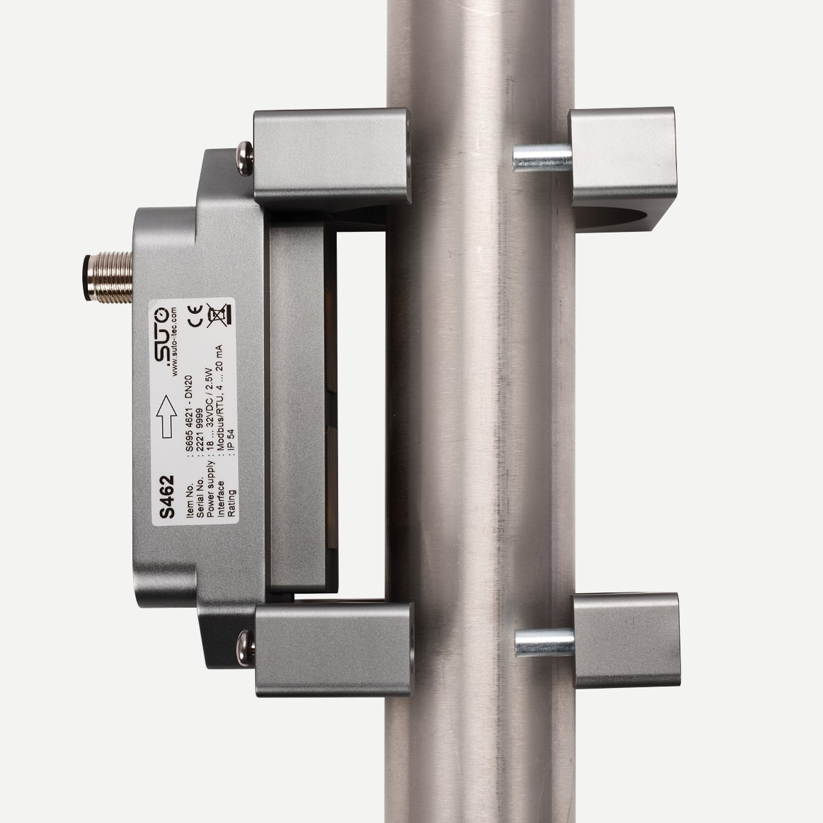S462 Ultraschall-Durchflussmesser für Wasser und Flüssigkeiten (Clamp-On), DN40