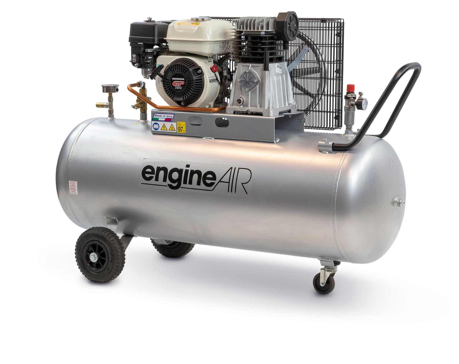 Kolbenkompressor mit Benzinmotor Typ engineAIR 5/200