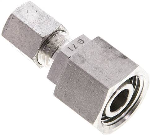Reduziereinsatz 12 L-6 L (M12x1,5), 1.4571, mit Dichtkegel und O-Ring