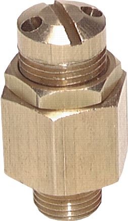 Mini-Sicherheitsventil G 1/4", 3 - 7 bar, Messing