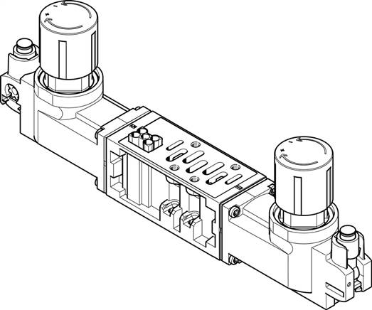 FESTO VABF-S2-2-R5C2-C-10 (555780) Reglerplatte