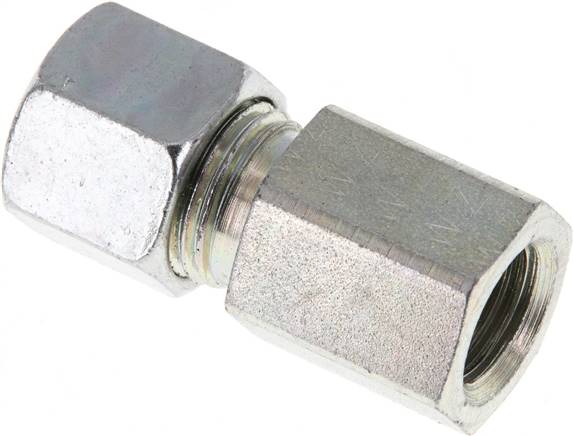 Aufschraub-Schneidringverschr. G 1/4"-10 L (M16x1,5), Stahl verzinkt