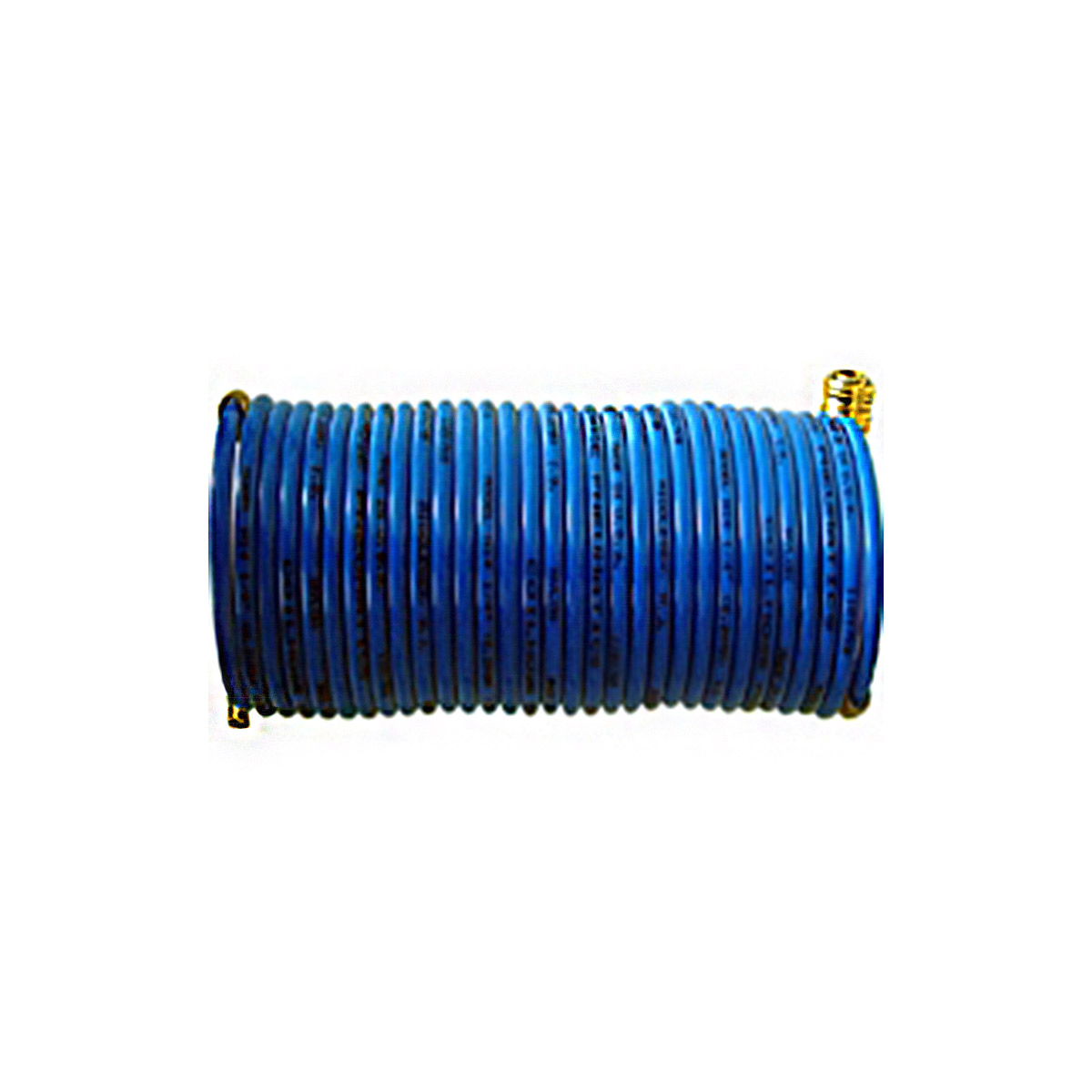 Spiralschlauch Länge 7,5 m 12x9 mit Kupplung und Stecknippel NW 7,2