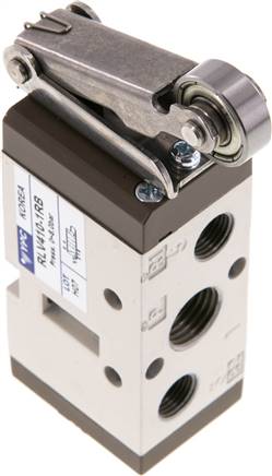 5/2-Wege Endschalter mit Stahlrolle (kugelgelagert), G 1/4" (Abluft G 1/8")
