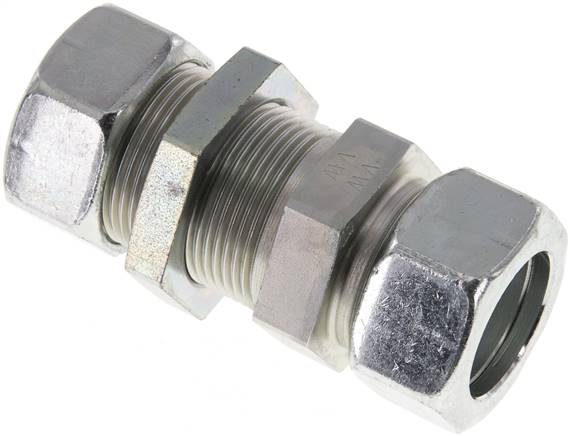 Schott-Schneidringverschraubung 28 L (M36x2), Stahl verzinkt