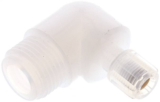 Winkel-Verschraubung G 1/2"-6x4mm, PFA