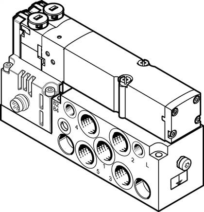 FESTO VMPA2-M1H-N-S-G1/8-PI (537978) Magnetventil