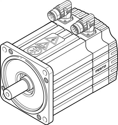 FESTO EMMS-AS-140-S-HV-RRB-S1 (1574645) Servomotor
