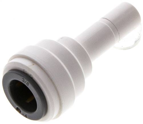 Reduzierung Stecknippel 5/16" (7,94 mm) x Schlauch 3/8" (9,52 mm), IQS-LE  (EPDM-Dichtung)