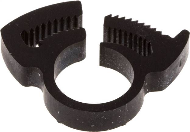Schnapp-Schlauchschelle, Nylon, 9 - 10mm